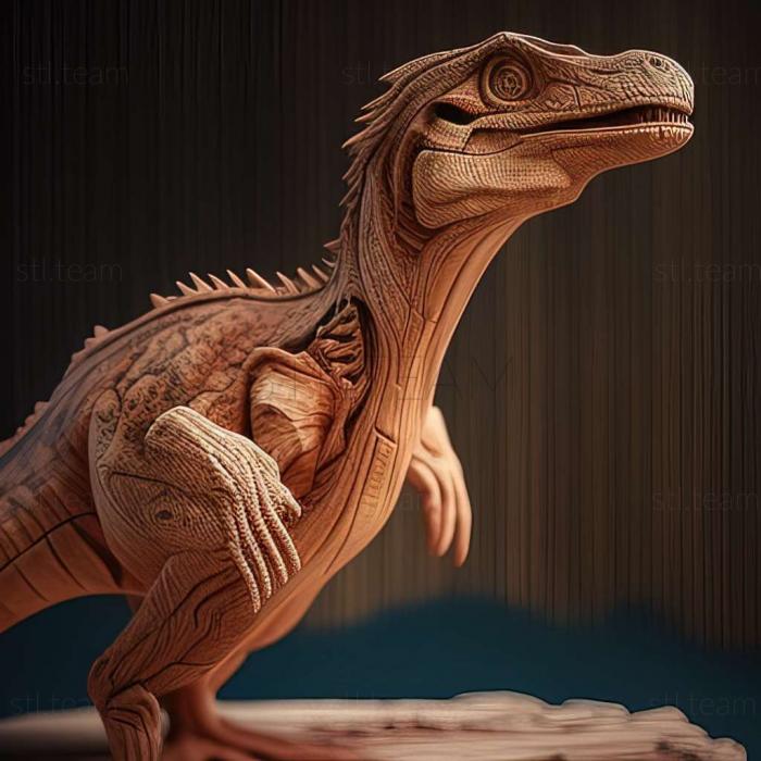 3D модель Пизанозавр (STL)